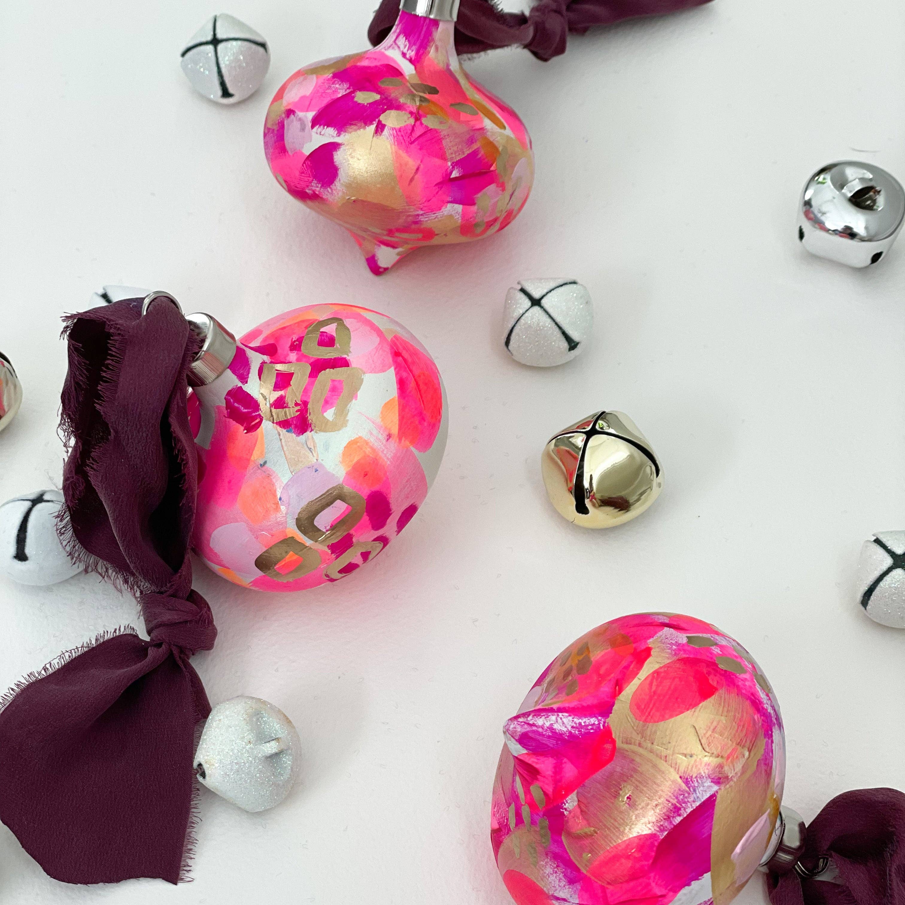 Jessica Reynolds Art - Wholesale Ornament - Pink Ornament1