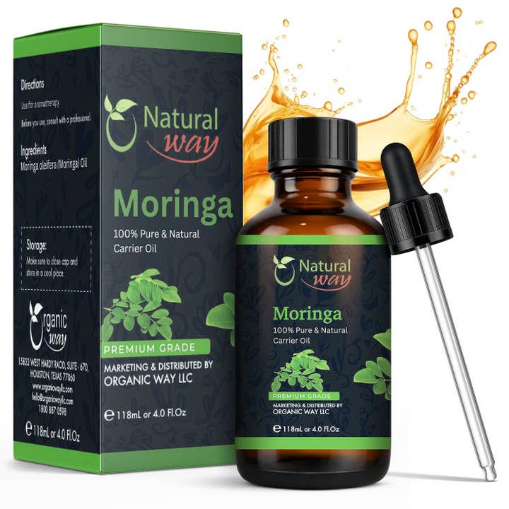 Olio essenziale di moringa per la vendita all'ingrosso da parte di Organic Way LLC