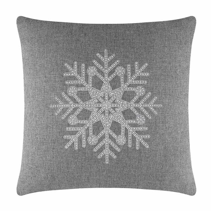Sparkles Home - Wholesale Throw/Decorative Pillow - Rhinestone Snowflake Pillow51