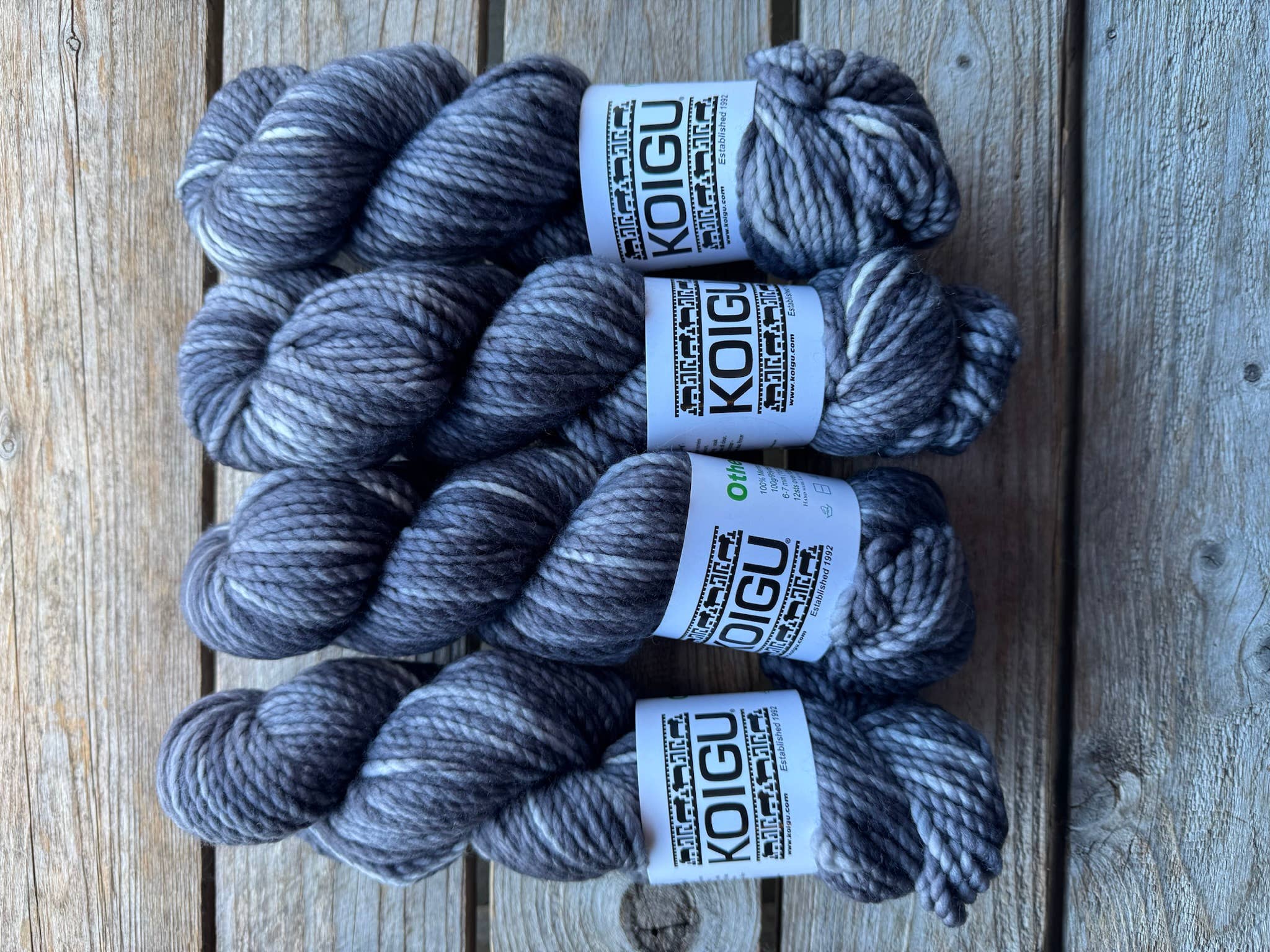 Koigu Wool Designs - Wholesale Garen - Koigu Othello (chunky merino) groep B18