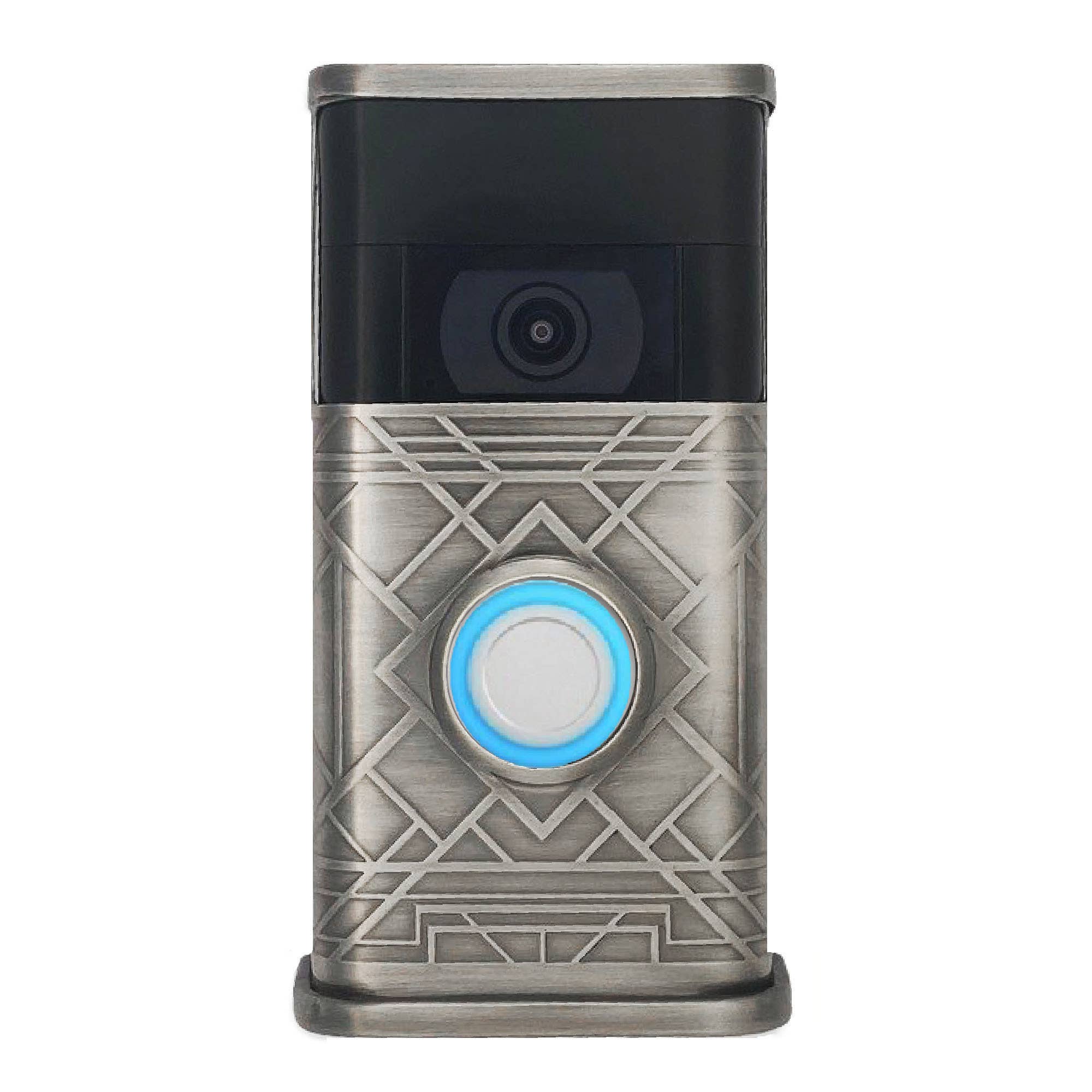 Michael Healy Designs - Vente Bibelots/décorations d'extérieur - Couvercle de sonnette vidéo Art Déco (Ring 2e génération)11