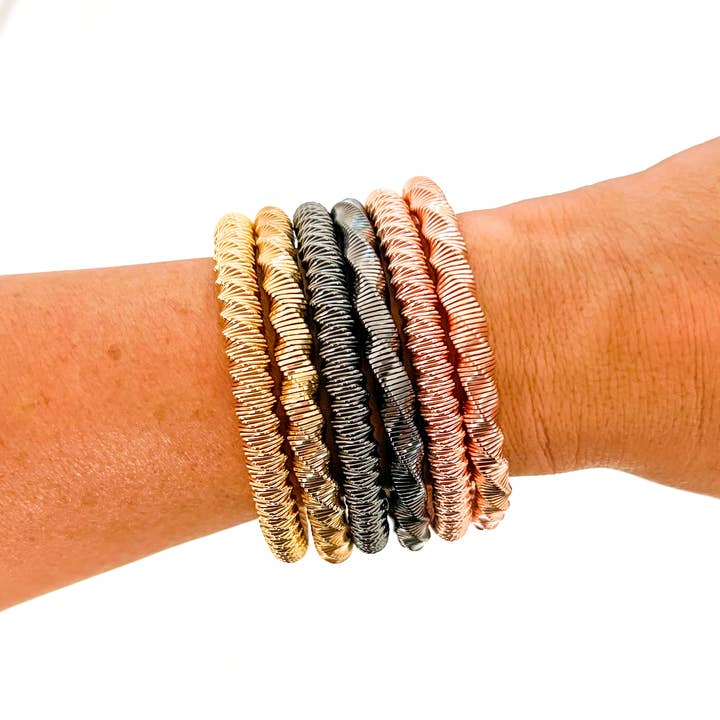 Slinky Stretch Bracelet for wholesale by Savvy Bling