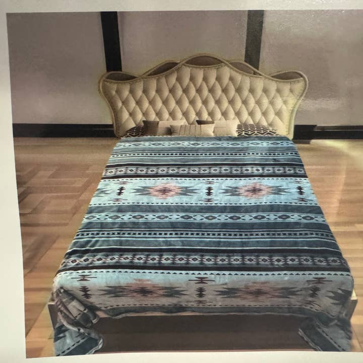 Broads Market - Vendita all'ingrosso Coperta - Coperte Azteche Super Morbide Gemelle8