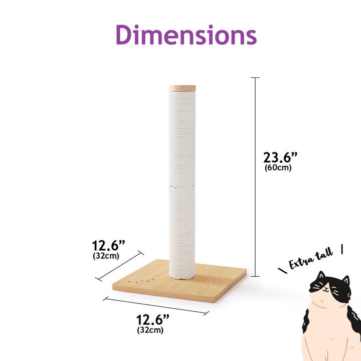 MOON-X USA, INC. - Wholesale Pet Scratcher - Cat - Premium Comfort Scratching Post12