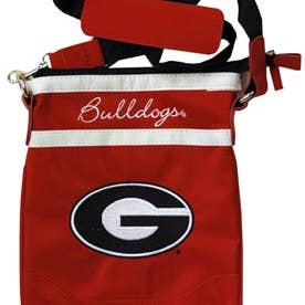 Georgia Bulldogs Ladies Purse Hipster for wholesale by Jenkins Enterprises