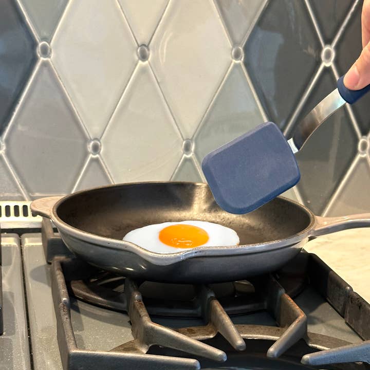 Fox Run Brands - Wholesale Spatula/Turner - Fox Run Navy Silicone Kitchen Spatula, 9.75” x 2.5” x 0.75"5