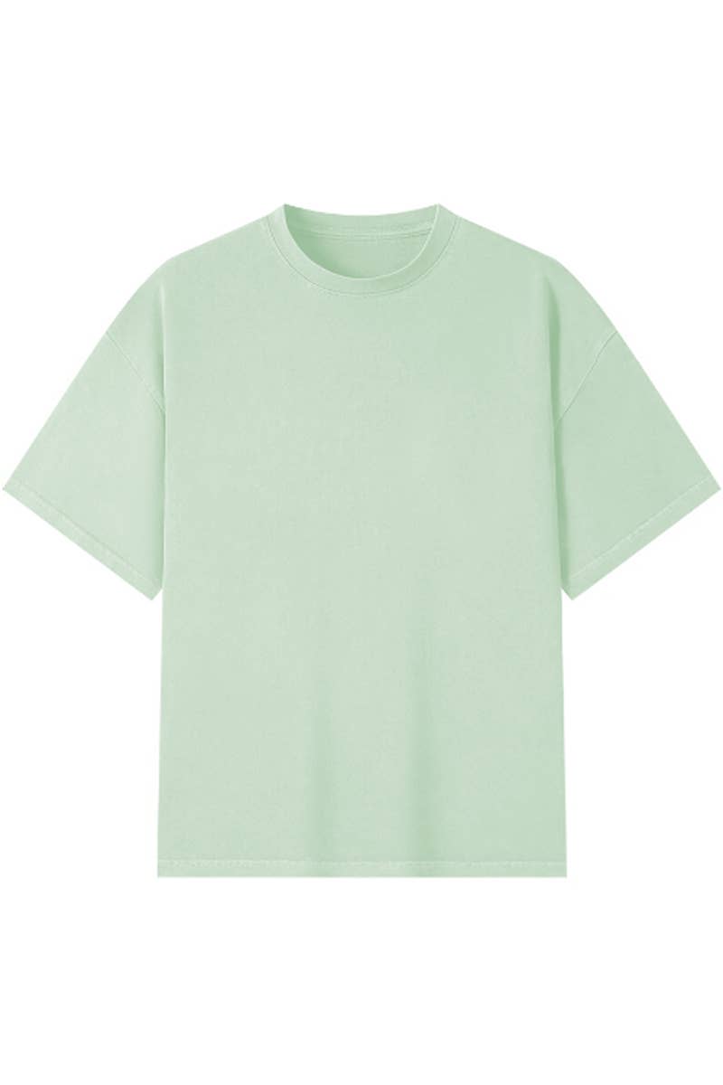 WEIV - Wholesale T-Shirt - Men's - Premium Cotton Drop Shoulder Tee12