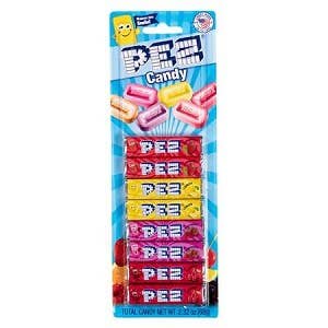 Grandpa Joe's Candy Shop - Wholesale Hard Candy - Pez Blister Refill Assorted Fruit Refills, 12ct