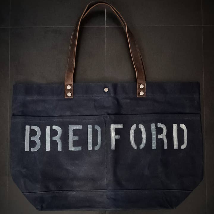 Customizerbar Bredford WACO taske i vokset canvas for engroshandel hos Unique Brand