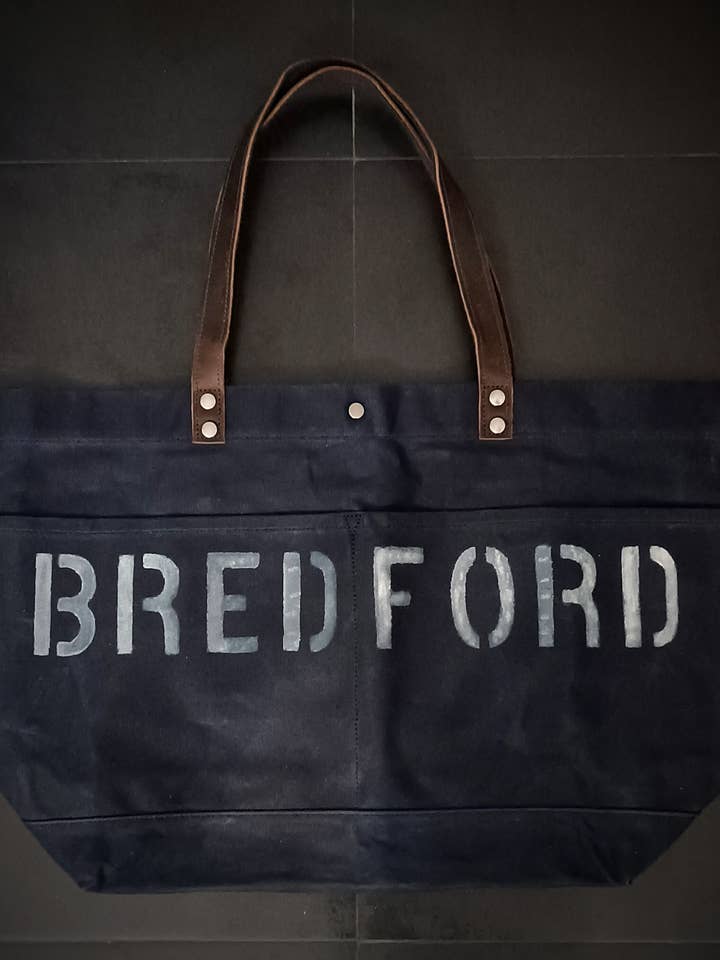 CUSTOMIZABLE Bredford WACO waxed canvas bag for wholesale by Unique Brand