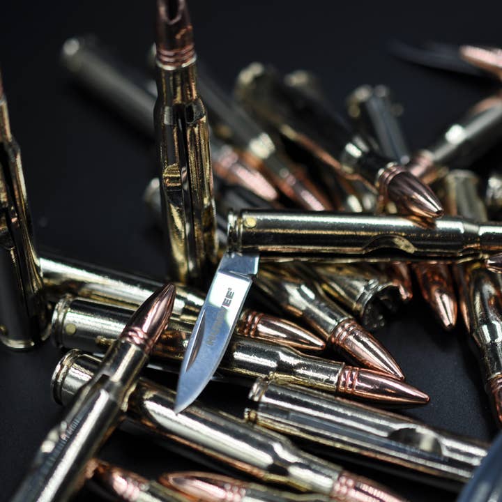 Humvee Bullet Knife Display, Box of 25 and other Purchase Wholesale couteaux opinel. Free Returns & Net 60 Terms on Faire trending on Faire.