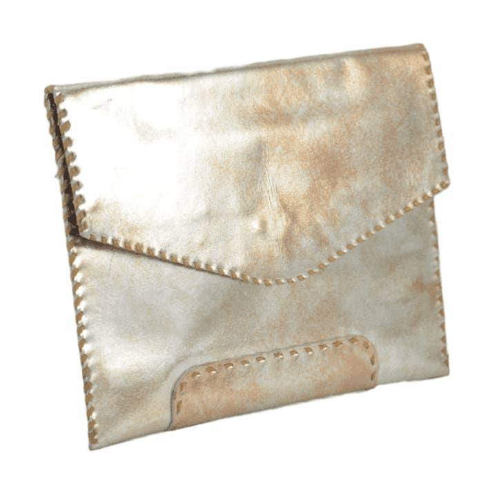 Pochette Diana - Pelle Metallica per la vendita all'ingrosso da parte di STUDIO CALEIDOSCOPE