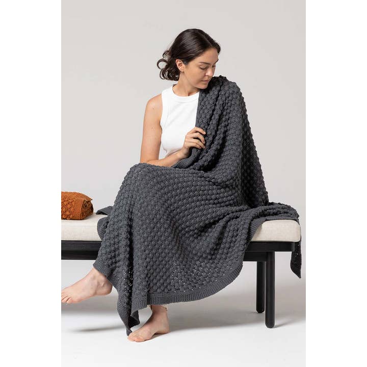 Indus Design - Wholesale Throw blanket - Popcorn Throw