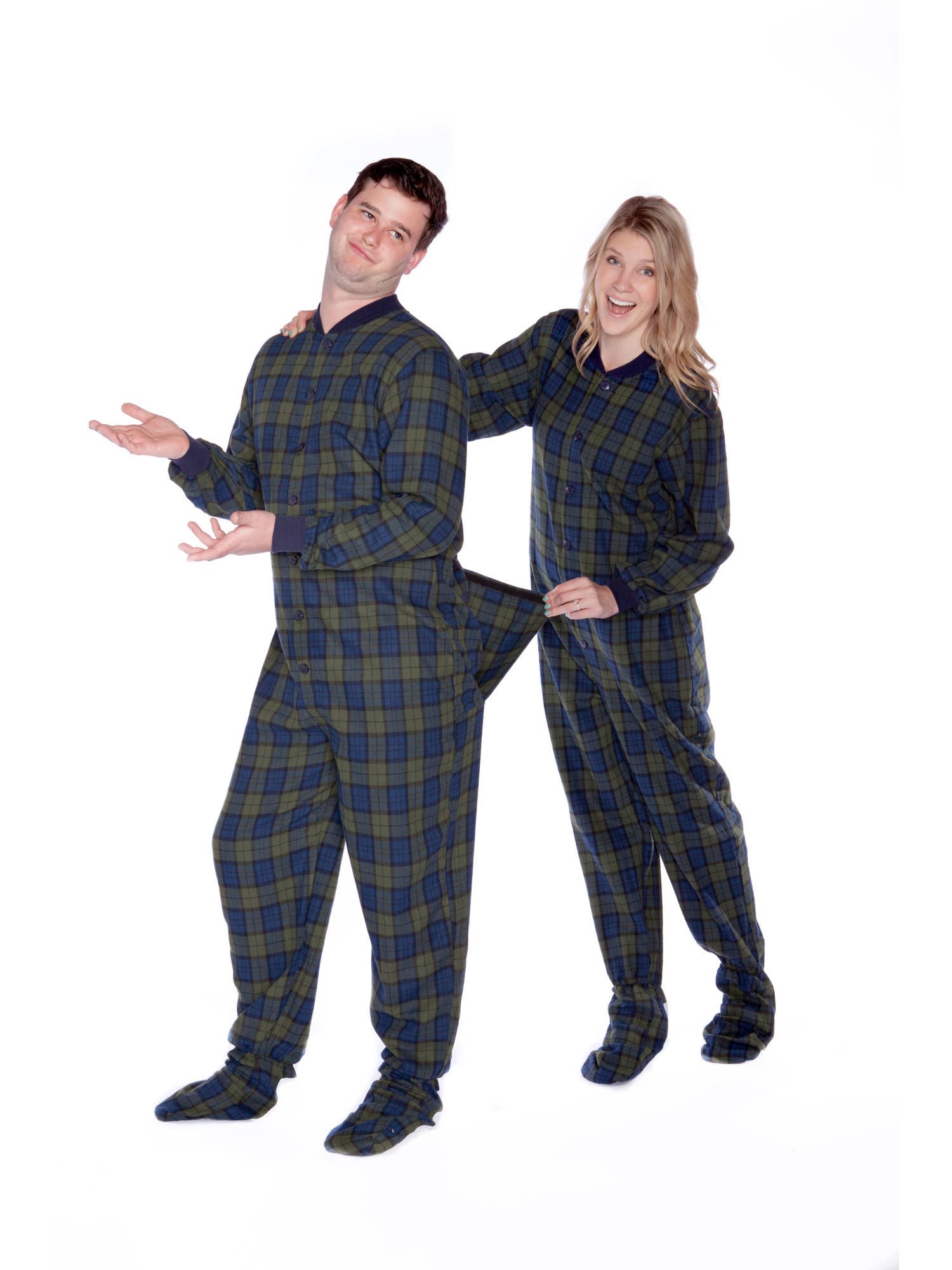Mens Winter Pyjamas with Jersey Top and Supersoft Fleece Trousers in Fairisle Print S to 8XL