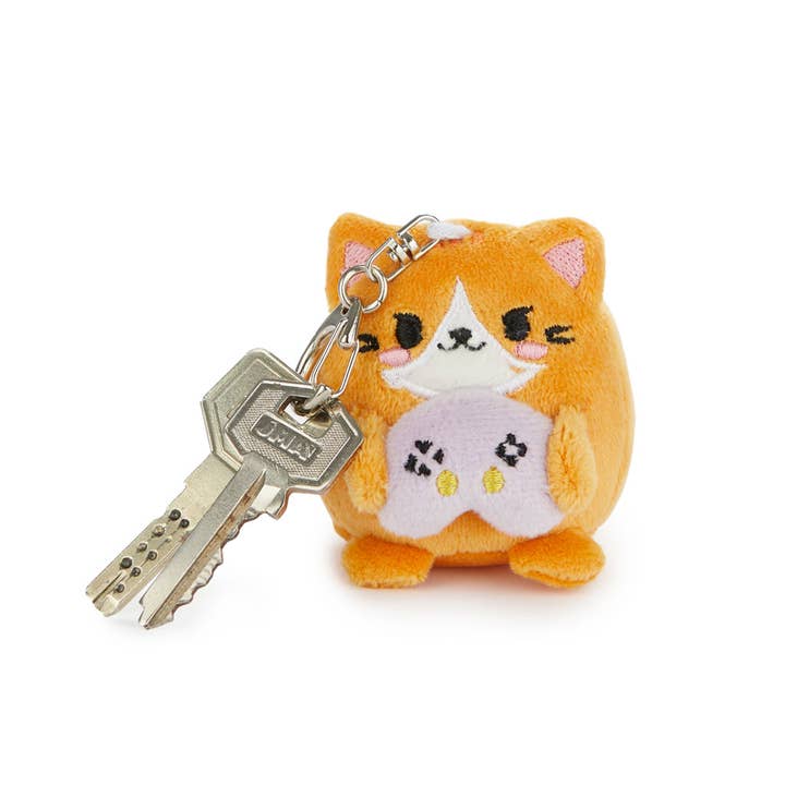 Balvi - Wholesale Keychain - Unisex - Kawaii Fluffy keychain assorted display x12