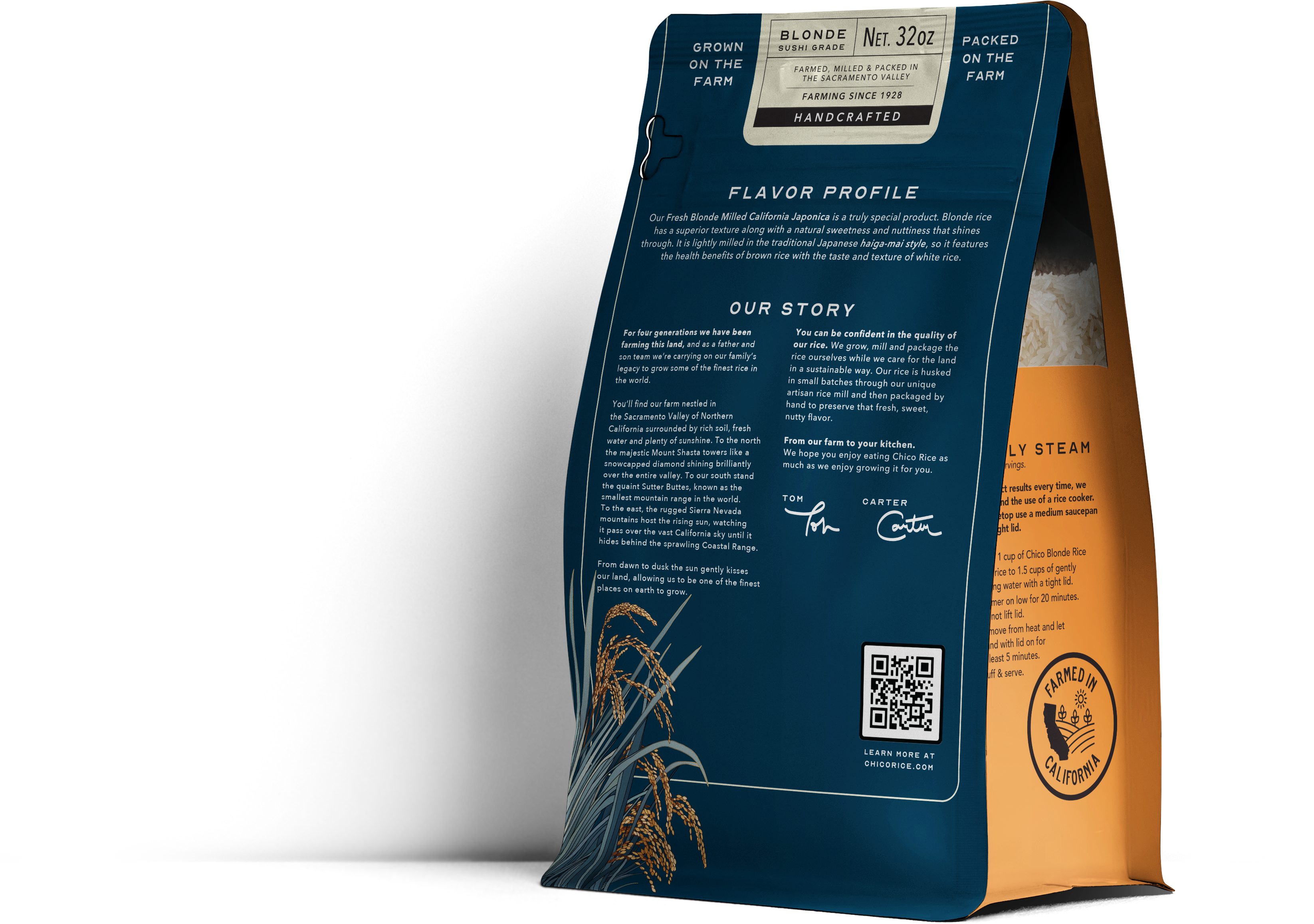 Chico Rice - Wholesale Rice - Blonde Milled California Japonica Rice3