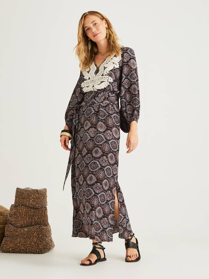 Paloma Kaftan for wholesale by Calypso St. Barth