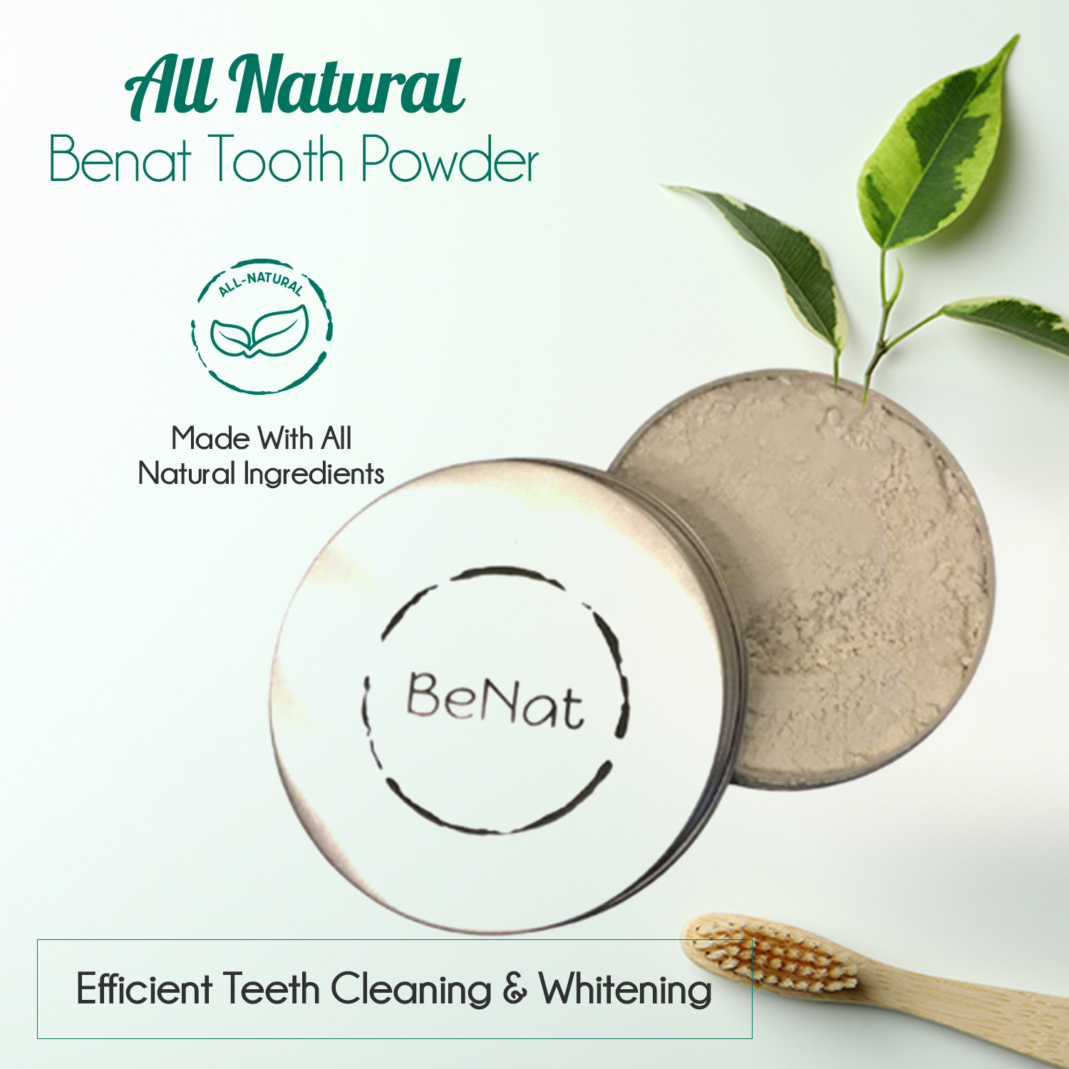 VIAI Beauty - Wholesale Toothpaste - All-Natural Tooth Powder. Eco-Friendly.2