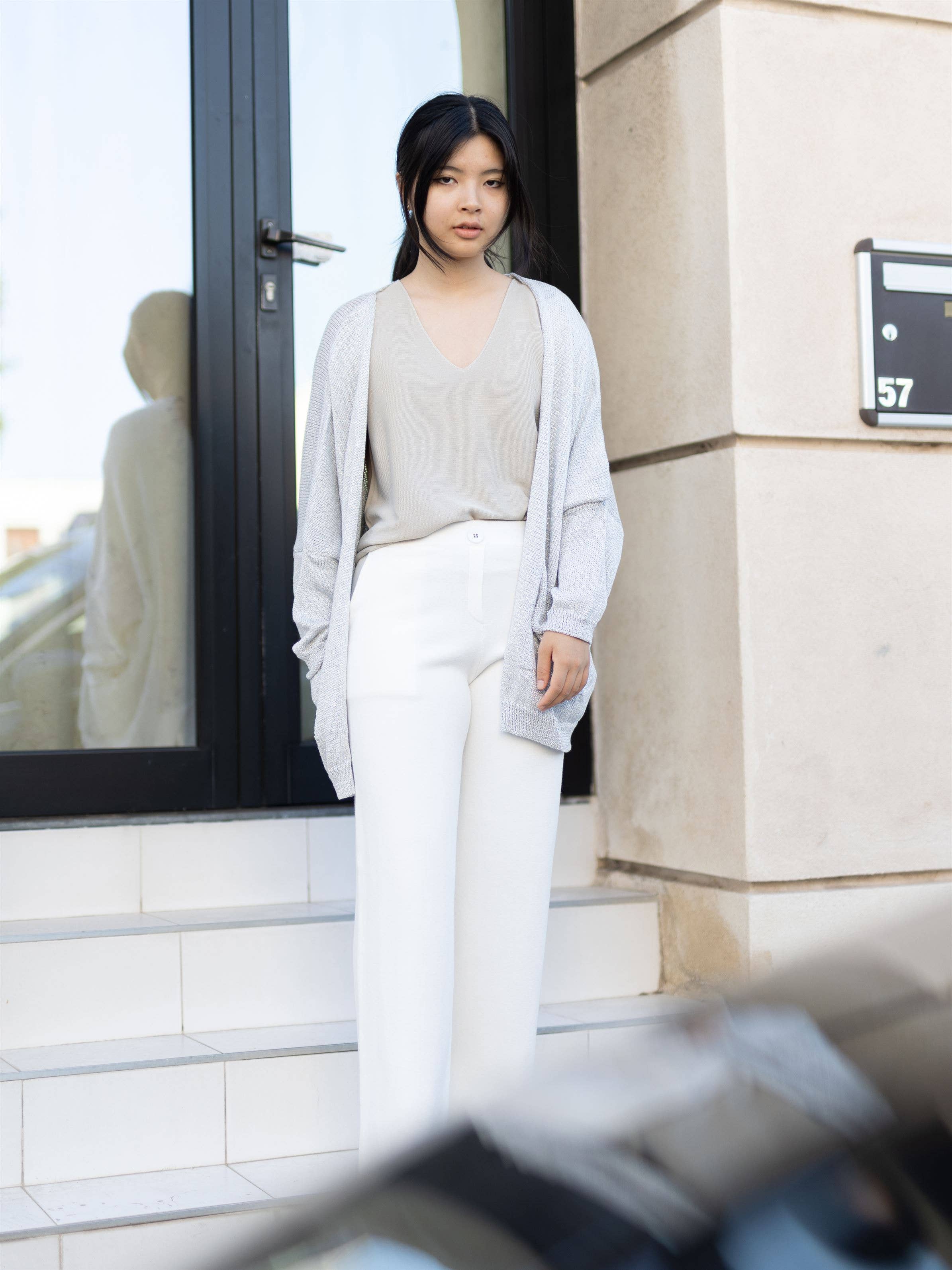 Cecile Wang - Wholesale Cardigan - Women's - Crochet vest 150198612