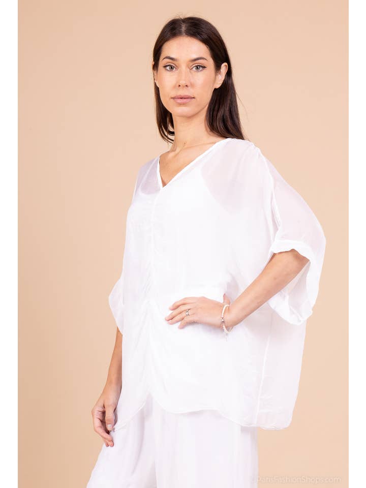 Shyloh - Wholesale Tunic - Women's - Silk Top 504907