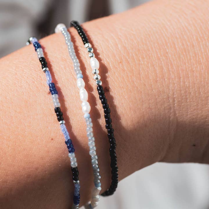 Celestial Pearl Bracelet Set for wholesale by Evida Co.