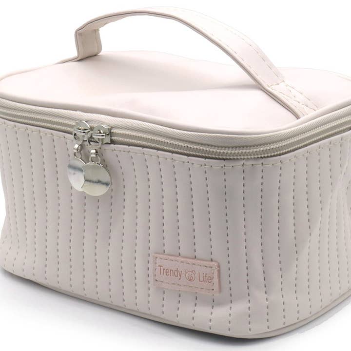 R-D2.1 BAG1015-002-4 Borsa Trucco 20x12x10cm Beige per la vendita all'ingrosso da parte di Menga Trading