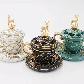 Brûleur d'encens - Brûleur de charbon de bois Bakhoor Mabkhara – Brûleur d'encens à l'oliban pour la vente par Hamidi Oud & Perfumes