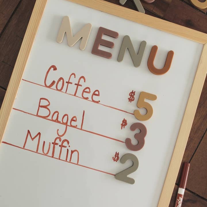 Brooklyn Neutral - Wholesale Magnet - Kids & Baby - Silicone Number Magnets 20 Piece Set5