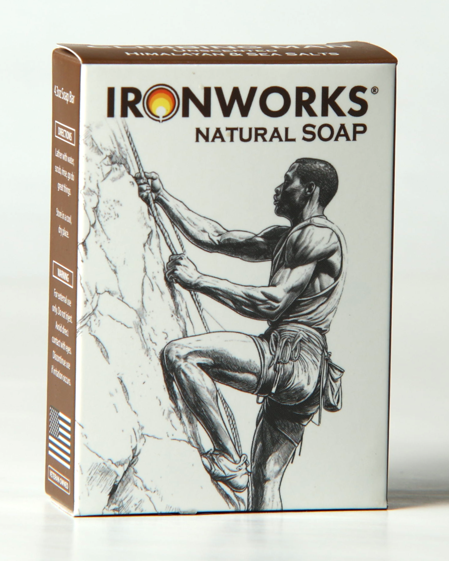 IRONWORKS Soap Company - Wholesale Bar Soap - Men's - Bar Soap Climbing Man3