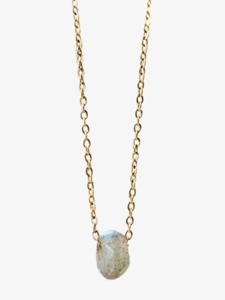 Labradorite Necklace for wholesale by Melissa Bastinelli