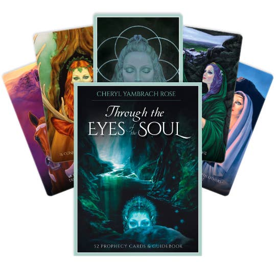 À travers les yeux de l'âme, Oracle Cards Blue Angel pour la vente par Cardshouse