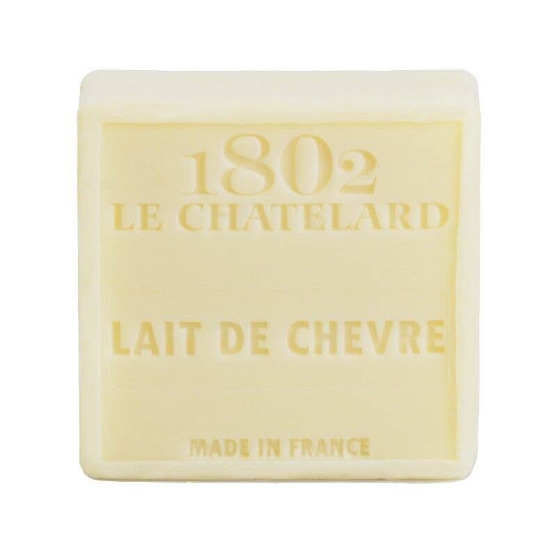 Le Chatelard 1802 - Wholesale Bar Soap - SQUARE SOAP 100 G GOAT MILK - PALM FREE