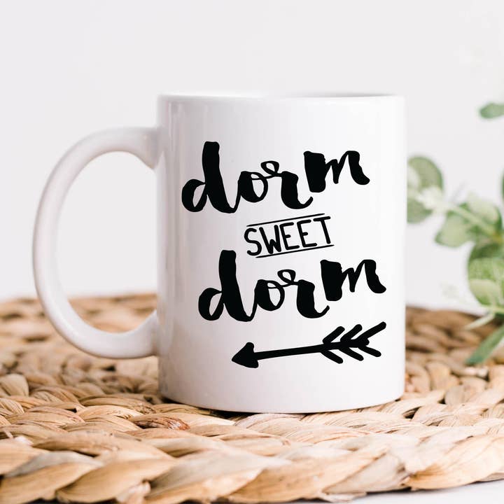 Dorm Sweet Dorm Kaffeetasse — College für den Großhandel von Hm Mugs