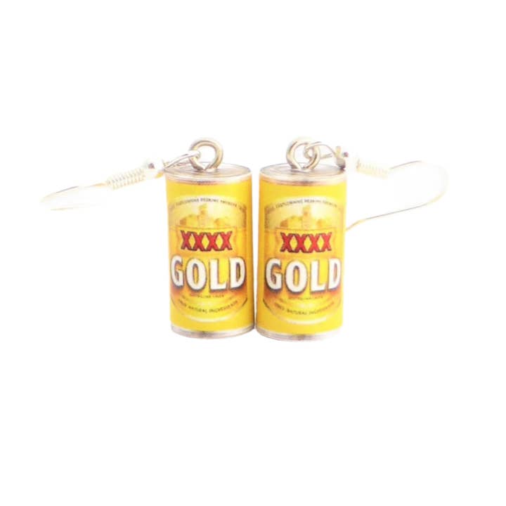 Boucles d'oreilles XXXX en or pour la vente par Cheeky Little Monkeys Jewellery