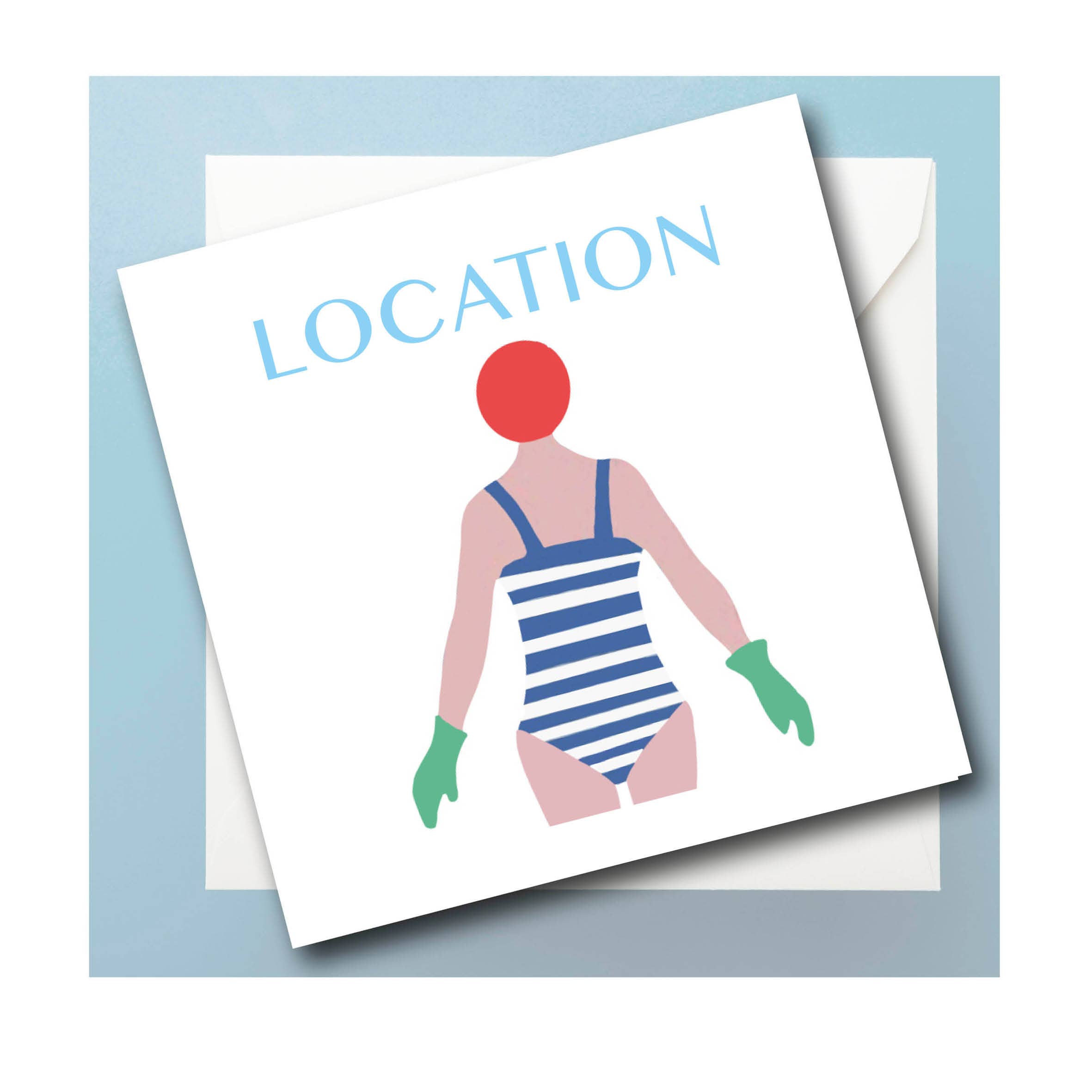 Betty Boyns Designs – wholesale Everyday greeting card – CARD MAKE MY LOCATION
Customise with location choice 31