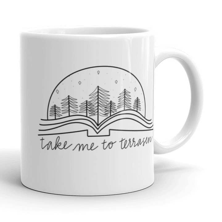 Take me to Terrasen // Sarah J Maas // Throne of Glass Coffee Mug for wholesale by LizzyBDoodles