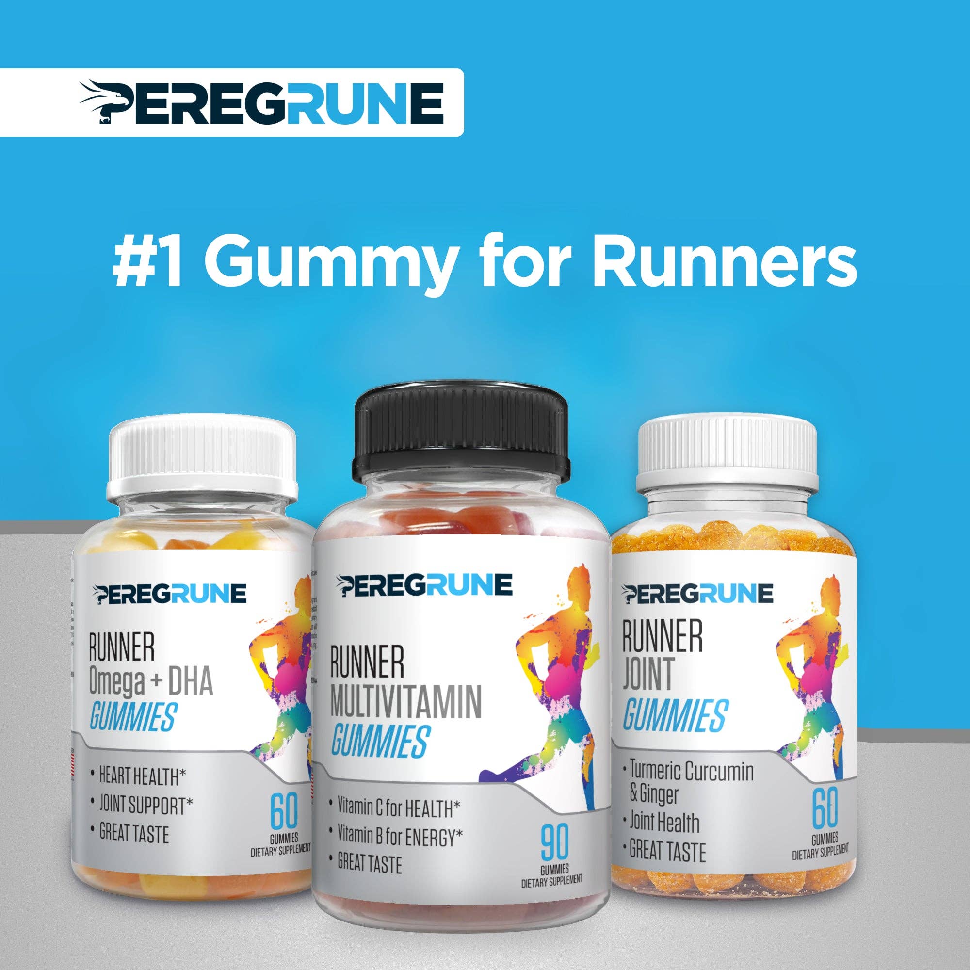 PEREGRUNE - Wholesale Oral Supplement/Vitamin - RUNNER JOINT SUPPORT - GUMMY6
