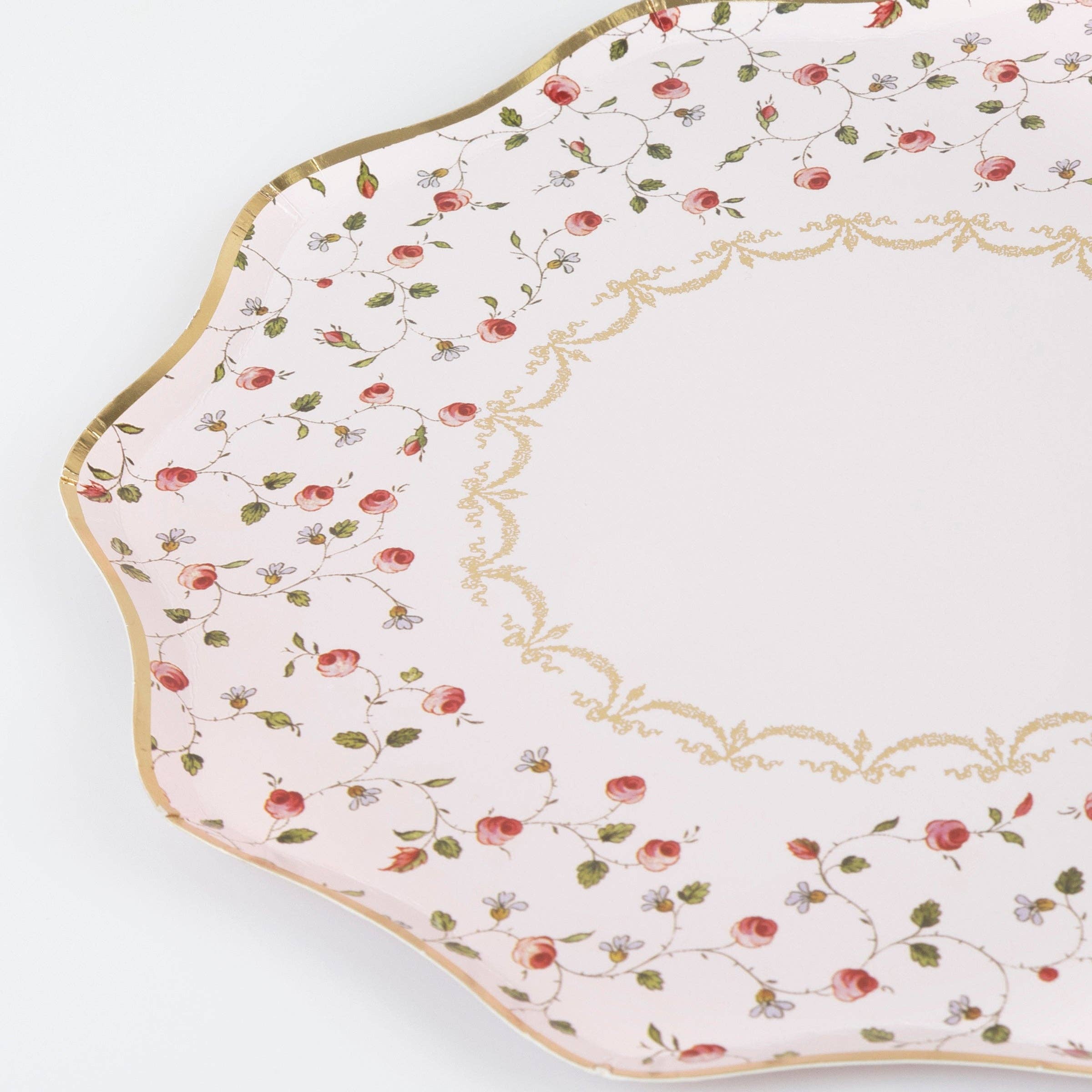 Meri Meri - Wholesale Disposable Plate - Meri Meri x Ladurée Marie-Antoinette Dinner Plates2