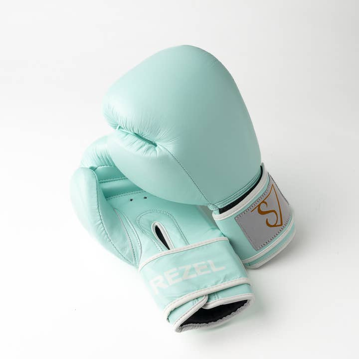 REZEL - Wholesale Fitness Equipment - BOXING sports gloves - POWERFUL TURQUOISE