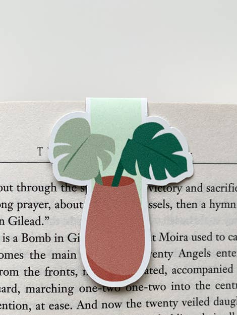 Monstera plant Magnetic Bookmark for wholesale by IMPAPER