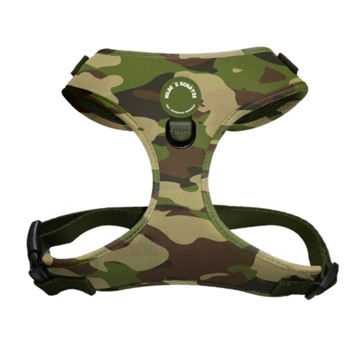Camo blød hundesele for engroshandel hos Hilde´s Schätze