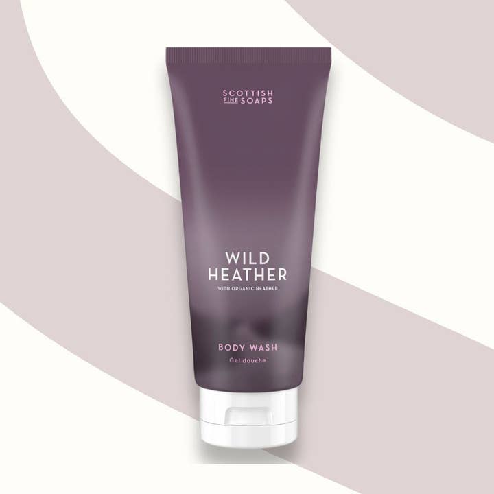 Wild Heather Body Wash 200ml for wholesale by Scottish Fine Soaps