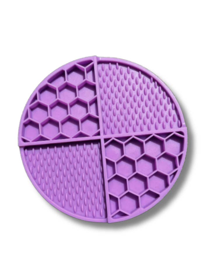 Round Honeycomb Lick Mat for wholesale by Pups Up
