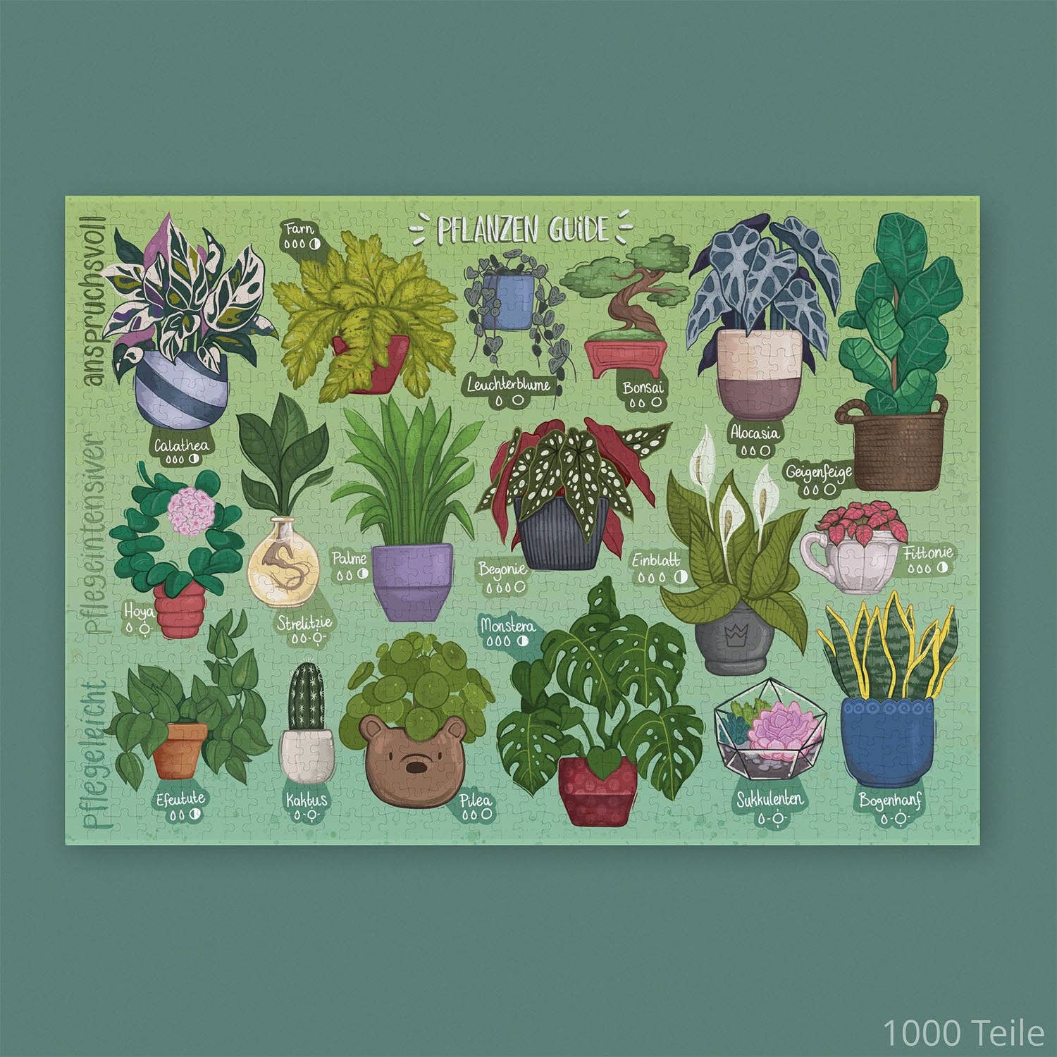 Willa Wunst GmbH - Wholesale Puzzle - Adult - Plant Guide Puzzle8