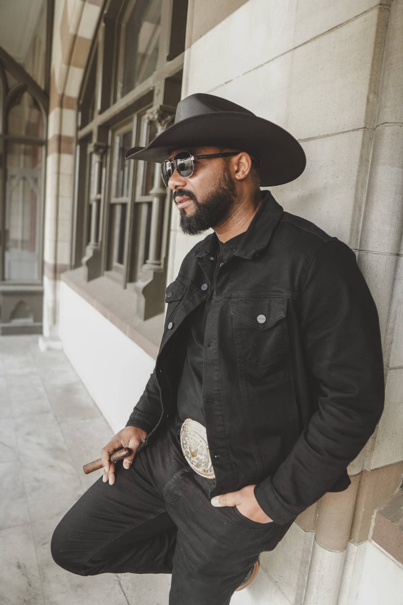 American Hat Makers - Venta al por mayor Sombrero cowboy - Unisex - Sombrero Vaquero Western de Lona y Algodón - Estilo Pioneer34