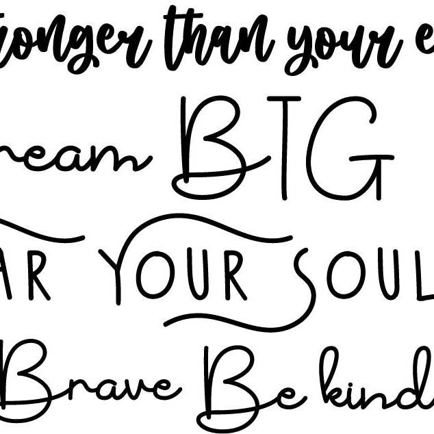 Wear Your Sole – Joalharia para calçado – Mulher por atacado – Tatuagem de sapato pequeno WYS - palavras em preto e branco7