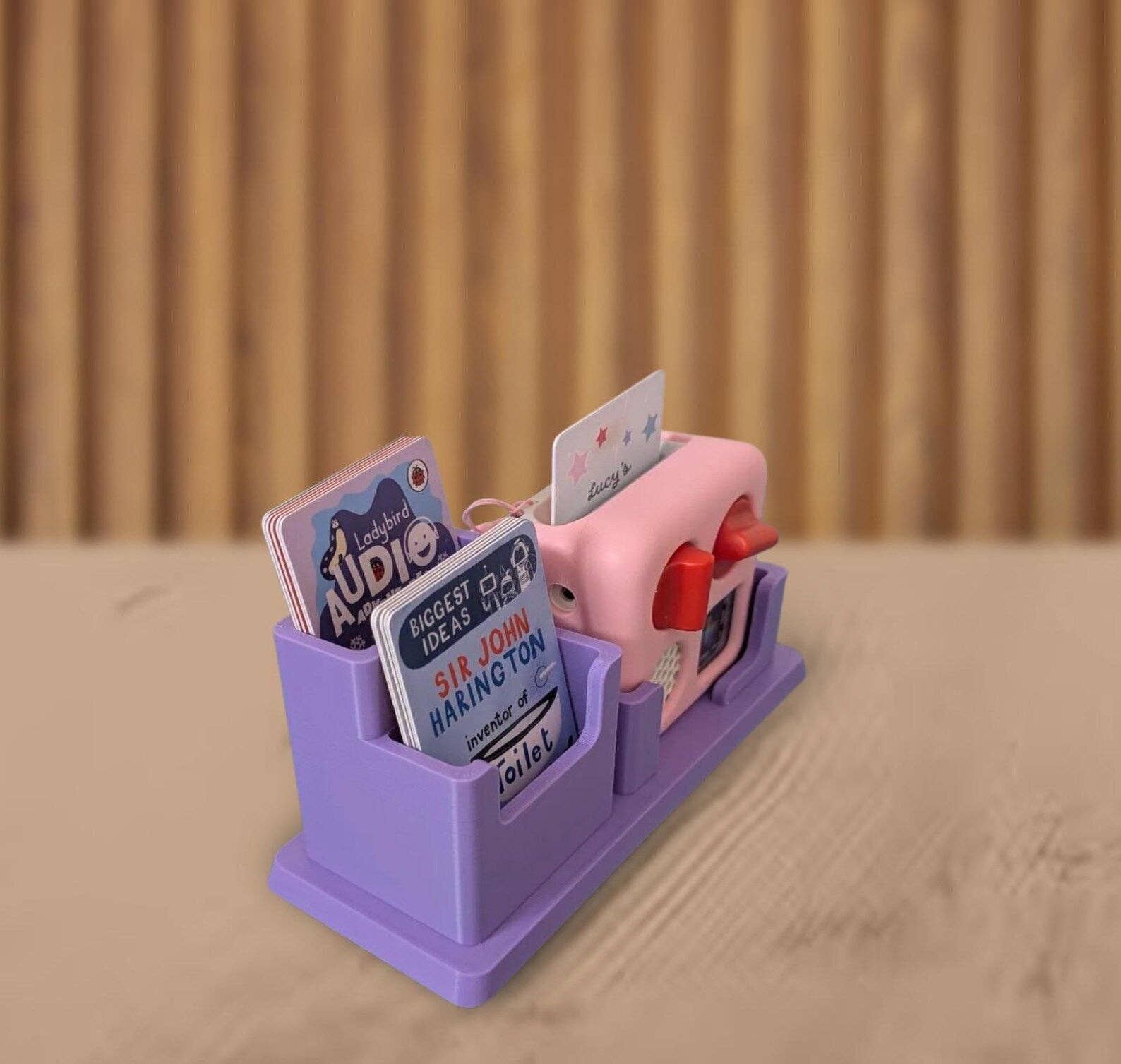 Preneel3dUniverse - Wholesale Speakers - Yoto Player (3rd Gen) Docking Stand - Card Holder | 3D Printed Storage & Charging Dock | Organizer for Kids Audio Cards1