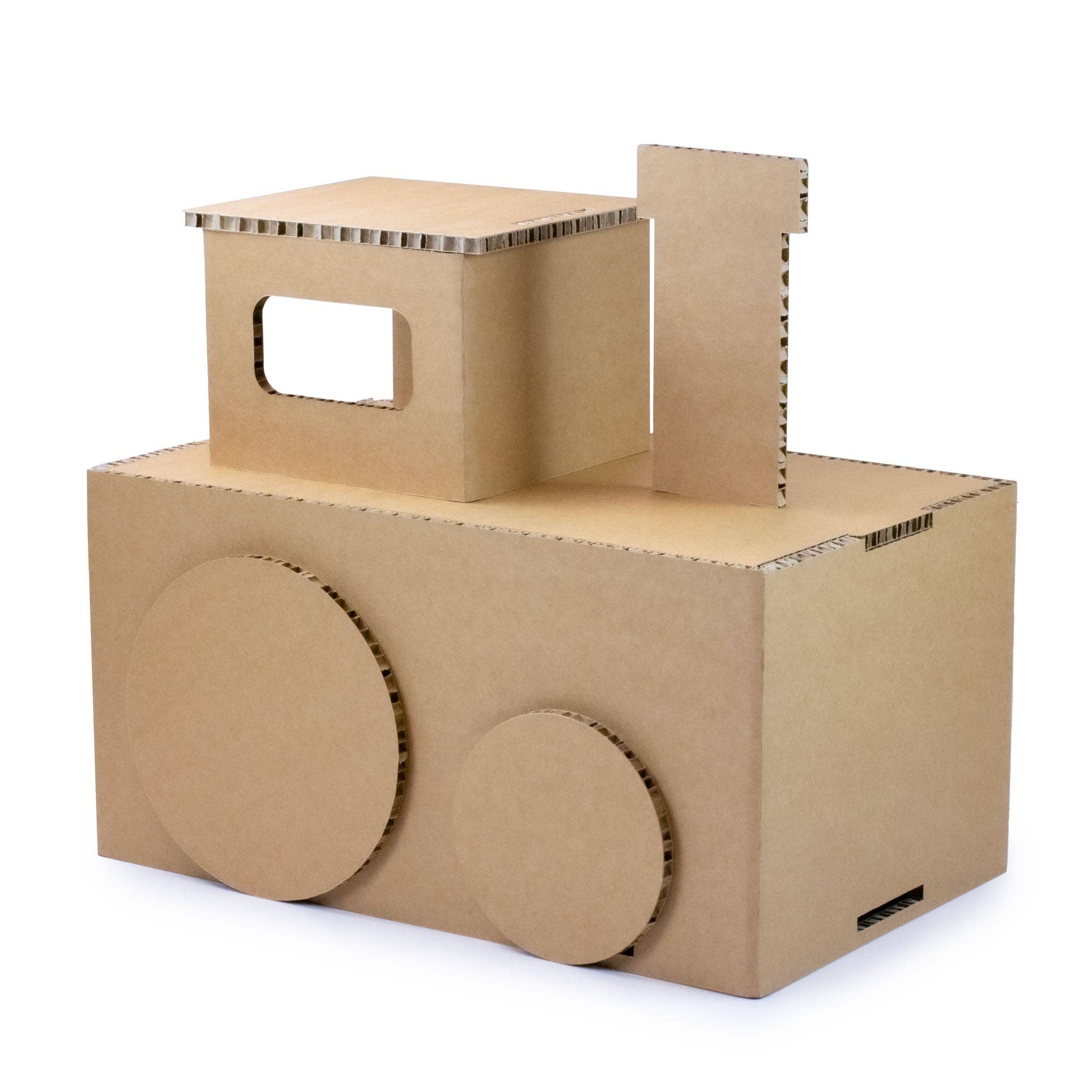 Rippotai - Wholesale Christmas Decoration - Eco-friendly Cardboard Christmas Train - Customizable Locomotive and Wagons0