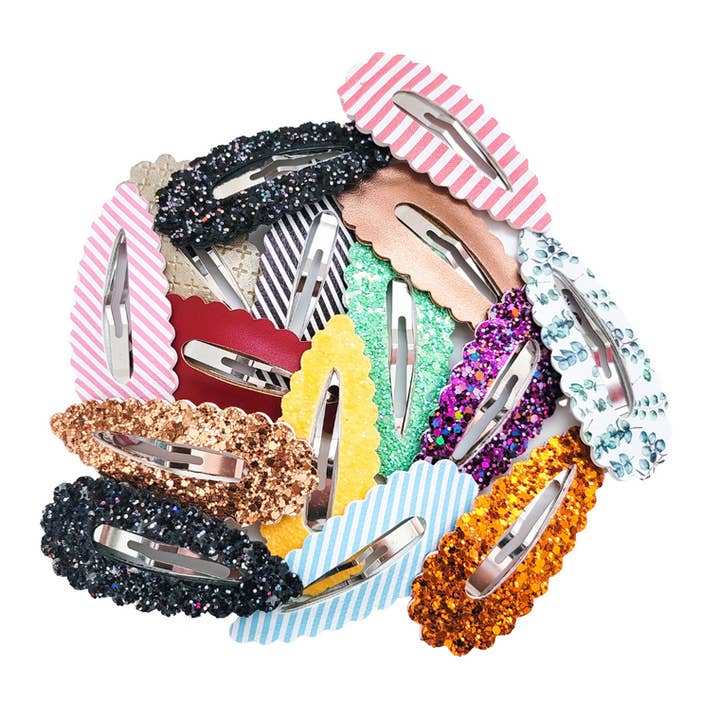 Jumbo Snap Clips - Assorted Mix for wholesale by Caylee & Co