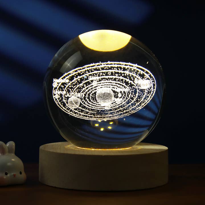 Lâmpada bola de cristal grande - Sistema Solar por atacado de I-Total, I-Drink